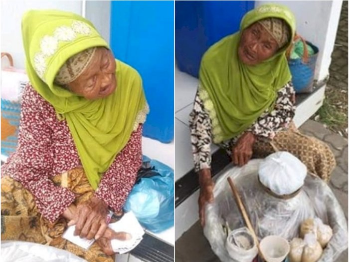 Memilukan Mbah Siti, Nenek Tua Renta Jualan Jamu Jun di Semarang