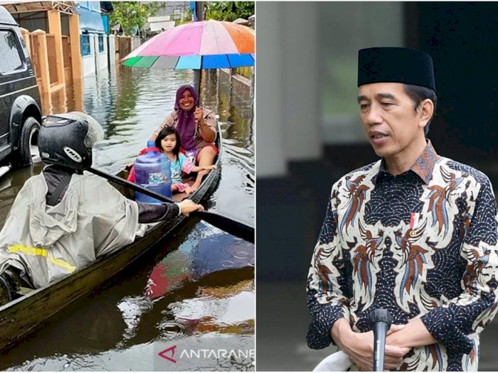 Usai Diprotes Netizen, Presiden Jokowi Hari Ini ke Kalsel untuk Cek Penanganan Banjir
