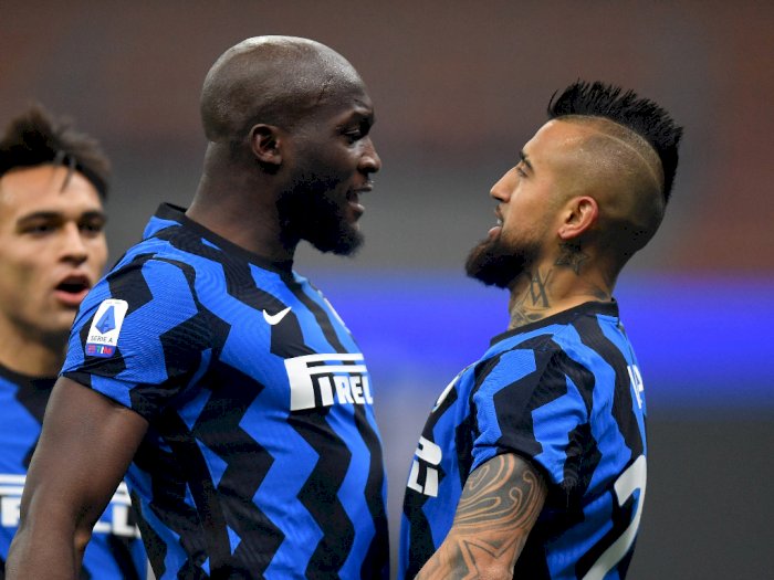 FOTO: Liga Italia, Inter Milan Tundukkan Juventus 2-0