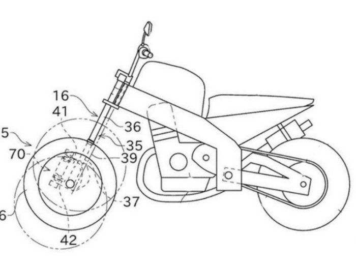 Paten Motor Roda Tiga Kawasaki Bocor, Calon Saingan Yamaha Niken