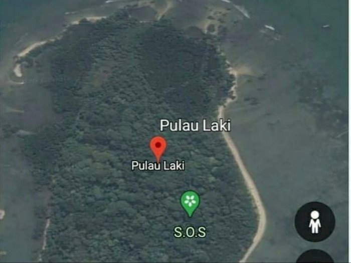Heboh Tulisan SOS di Area Jatuhnya Sriwijaya Air, Netizen Ramai-Ramai Colek Basarnas