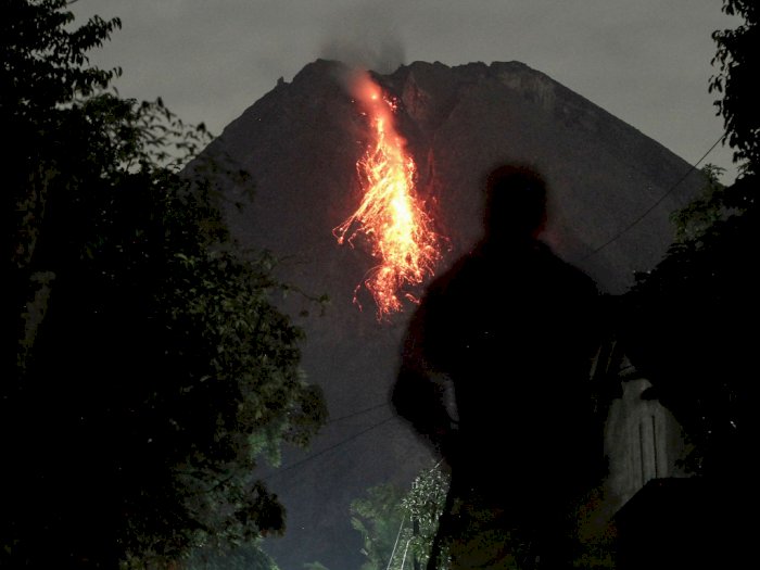 FOTO: Aktivitas Gunung Merapi