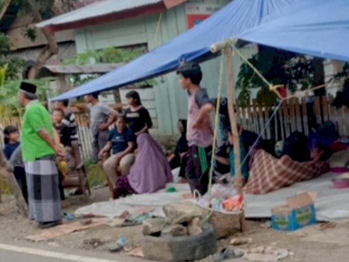 Pilu, Korban Gempa Majene Meninggal Dunia di Tenda Pengungsian Karena Bantuan Minim