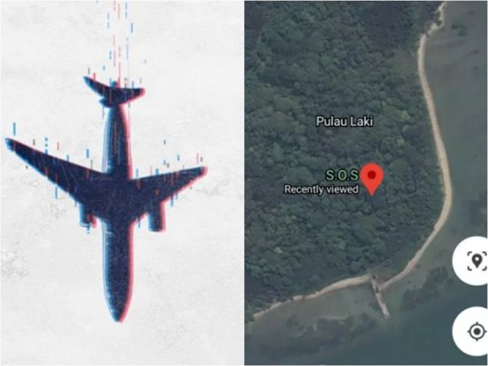 Viral Tanda 'SOS' Google Maps di Pulau Laki, Netizen Harap Ada Keajaiban Korban Selamat