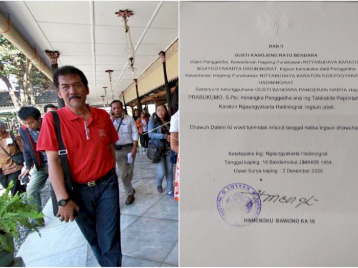 Gonjang-ganjing Internal Keraton Yogyakarta, 2 Adik Sultan Dipecat, Digantikan 2 Putrinya
