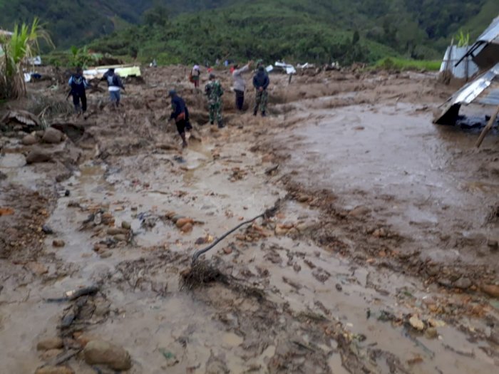 Papua Berduka! Tanggul Jebol, 3 Unit Rumah Hanyut Dihantam Banjir Bandang, 71 KK Terdampak