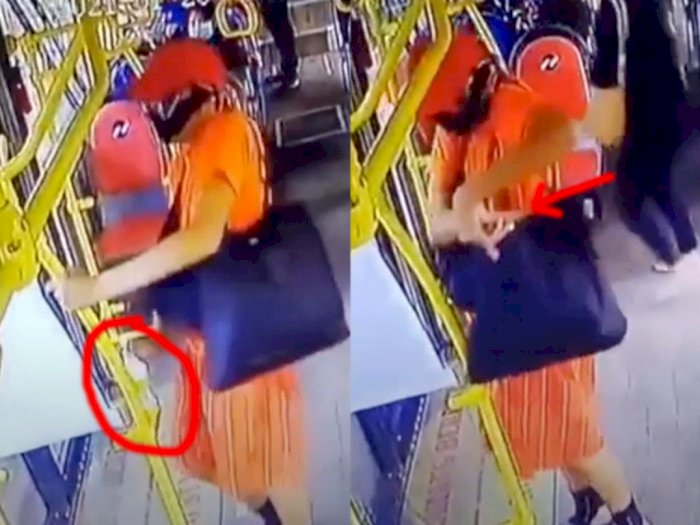 Viral Aksi Pencurian Hand Sanitizer di Bus, Ini Kata PT Transjakarta