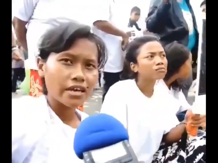 Video Wawancara Reporter dengan Massa Aksi, Pendemo: Dapat Duit, Dikasih Uang Capek