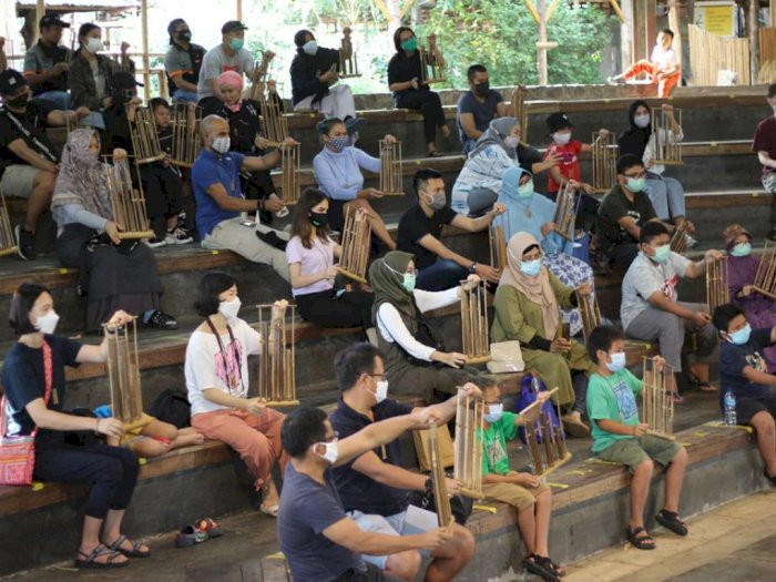 Terkena Dampak Pandemi COVID-19, Saung Angklung Udjo Bandung Terancam Bangkrut