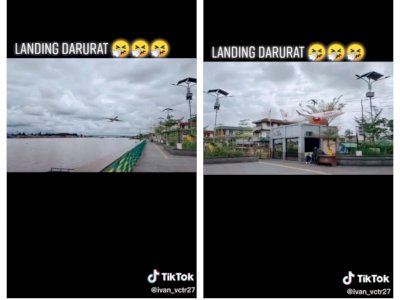 Bikin Konten Pesawat Rute Jakarta-Pontianak Landing Darurat, Pria Ini Diserang Netizen