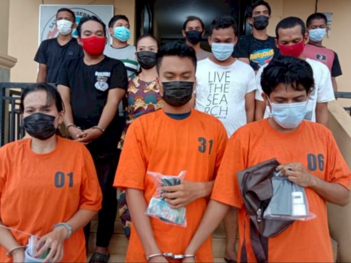 Gerebek Kampung Narkoba di Labuhanbatu, 12 Orang Berhasil Diringkus Polisi