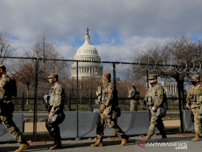 Lebih dari 150 Garda Nasional di Washington Positif Terpapar COVID-19