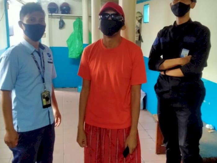 Pencuri Hand Sanitizer di bus TransJakarta yang Viral Berhasil Ditangkap