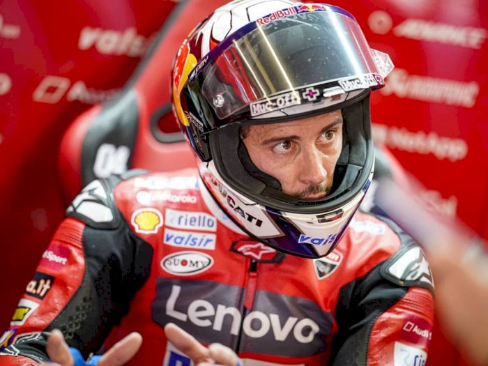 Gantikan Marc Marquez, Andrea Dovizioso Siap Dites di Pabrikan Honda