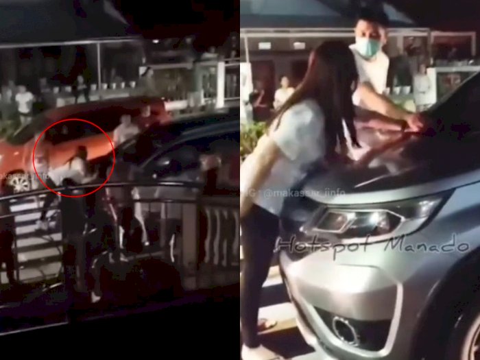 Viral Anggota DPRD Sulut Diduga Kepergok Selingkuh, Istrinya Sampai Naik ke Kap Mobil