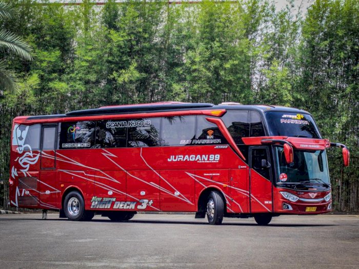 Intip Koleksi Bus Mewah Juragan 99 Malang, Merek Ternama Dunia Seharga Miliaran Rupiah