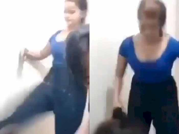 Viral Seorang Wanita Dianiaya di Kamar Hotel, Ditendang dan Dilempar ke Dinding