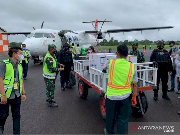 Maskapai NAM Air Dipercaya Salurkan Vaksin Covid-19 di Kawasan Kalimantan Barat