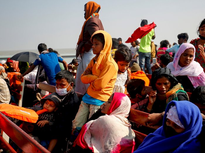 Bangladesh Kirim 1.700 Pengungsi Rohingya Tambahan ke Pulau Terpencil