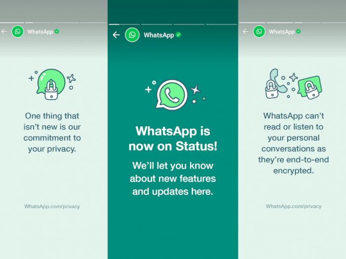 Ingin Lebih Dekat dengan Pengguna, WhatsApp Unggah Status Pertamanya!