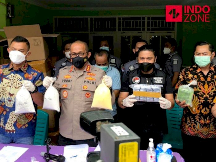 Omzet Home Industri Masker Kecantikan Ilegal di Bekasi Capai Ratusan Juta