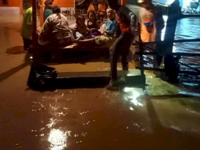 Banjir dan Lumpur Terjang Kawasan Mandalika Lombok Tengah