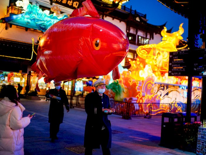 FOTO: Menjelang Perayaan Tahun Baru Imlek di China