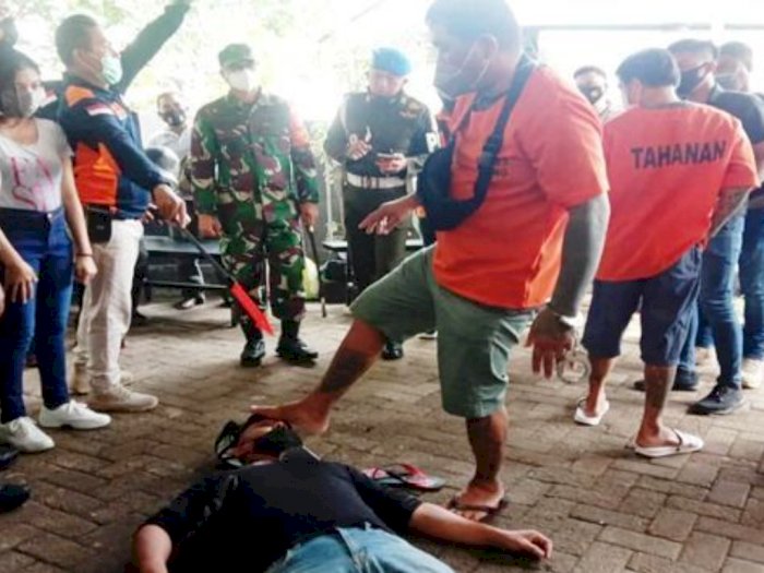 Fakta Preman Injak Kepala  Anggota TNI di Bitung Marah 