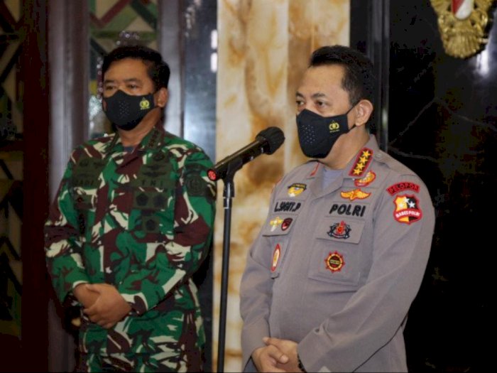 Kapolri Silaturahmi Dengan Panglima TNI Tingkatkan Soliditas dan Sinergitas TNI-Polri