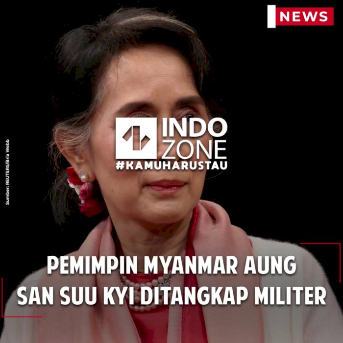 Pemimpin Myanmar Aung San Suu Kyi Ditangkap Militer