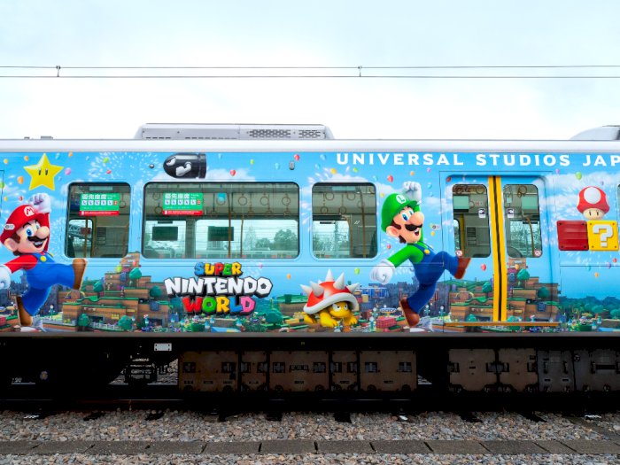 Kerennya Ada Kereta Super Mario Yang Bawa Kamu ke Universal Studio Jepang
