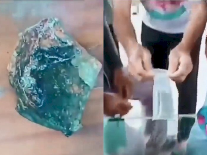 Heboh Batu Meteor Jatuh di Lampung, Warga Bagikan Air Rendaman Hingga Kaitkan Hal Mistis