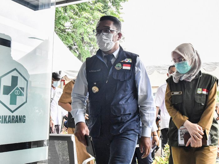 Ridwan Kamil Bantah Kasus Positif Covid-19 di Jawa Barat Meningkat Pesat