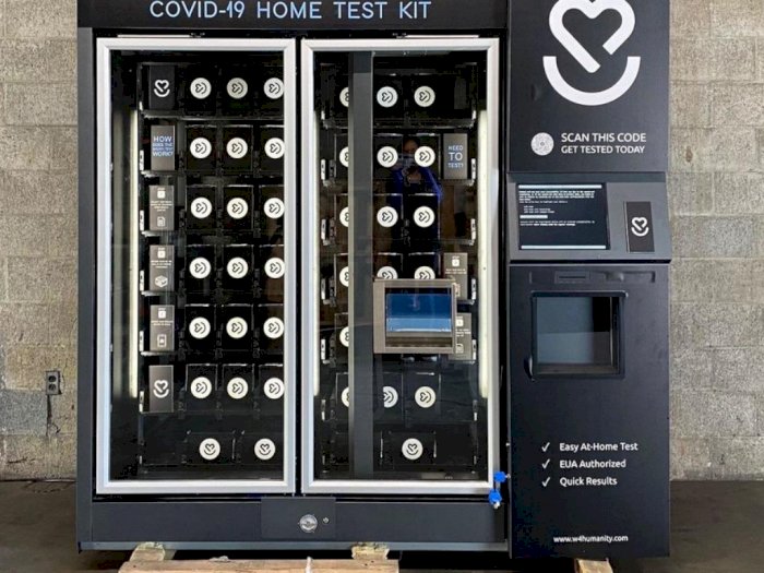 Baru, Vending Machine di Jepang Jual Alat Tes PCR, Segini Harganya