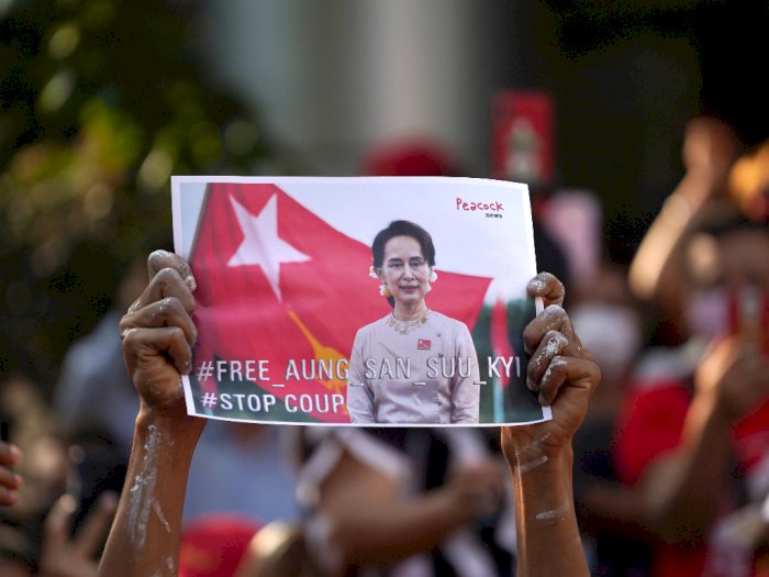 Masih Ditahan Oleh Militer Myanmar, Begini Kondisi Aung San Suu Kyi 