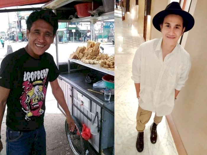 Viral Kembaran Aktor Tampan Vino G Bastian Ternyata Seorang Penjual Gorengan Indozone Id
