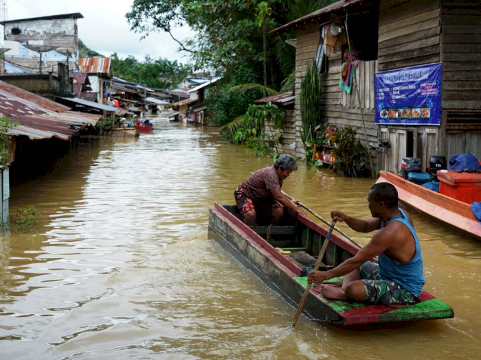 FOTO: Banjir Landa Kabupaten Bengkayang Kalbar
