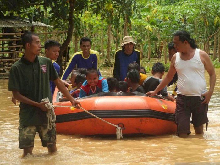 Tak Tanggung, BPBD Catat 2.138 Jiwa di Tiga Kecamatan Terdampak Banjir di Jember
