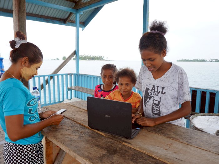 FOTO: Jaringan Telkomsel Jangkau Wilayah 3T di Papua Barat