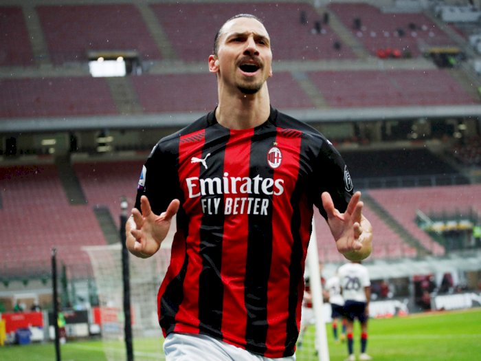 Ibrahimovic Disebut Siap Perpanjang Kontrak di AC Milan