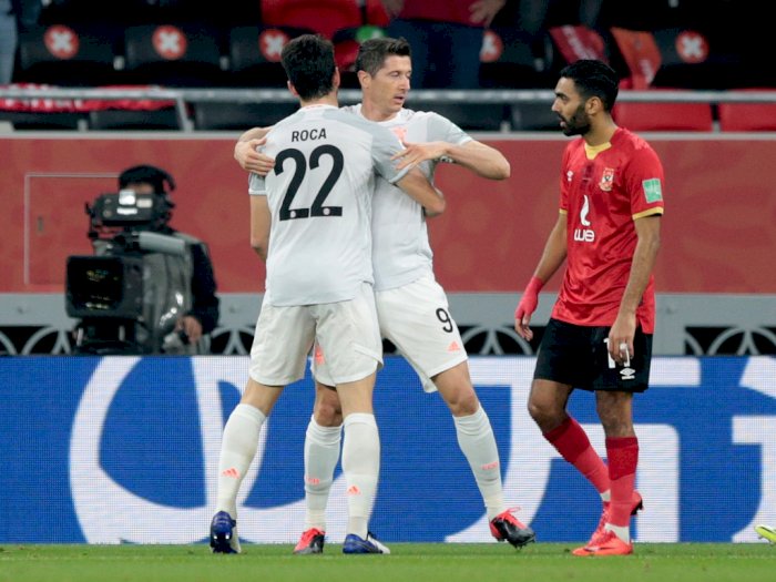 Al Ahly 0-2 Bayern: Dwi Gol Lewandowski Bawa Timnya ke Final Piala Dunia Klub