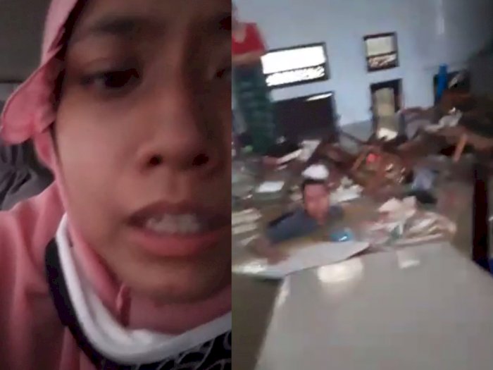 Kisah Wanita Terjebak Banjir Nyaris Setinggi Atap Rumah, Minta Tolong Lewat Live Facebook