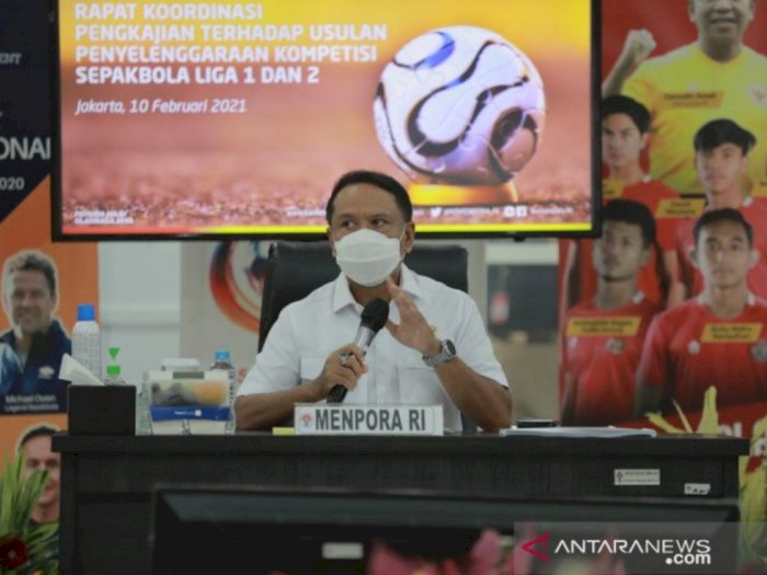  Soal Nasib Sepak Bola Indonesia, Menpora Minta Masyarakat Bersabar