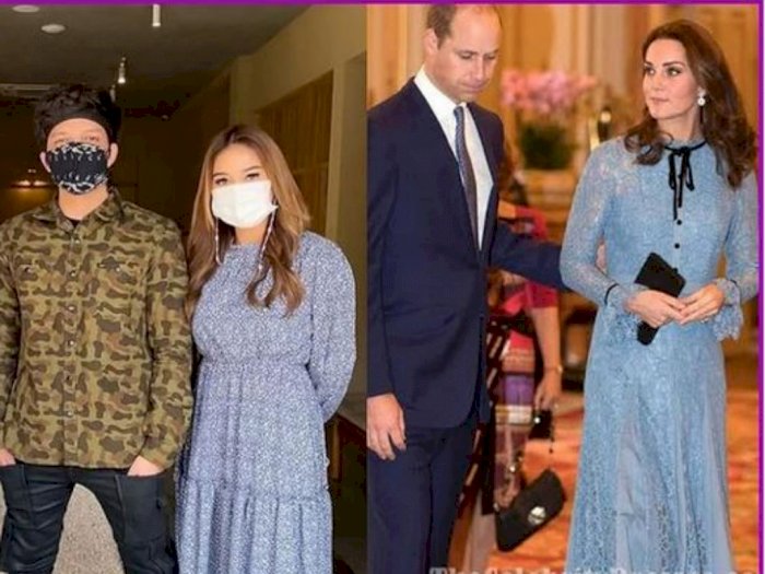 Aurel Hermansyah Mirip Kate Middleton Karena Tampil Anggun Pakai Dress