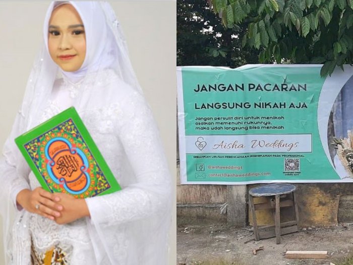 Ramai-ramai Mengecam Aisha Wedding yang Promosikan Pernikahan Anak Sejak 12 Tahun