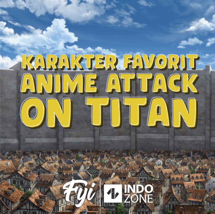 Karakter Favorit Anime Attack On Titan