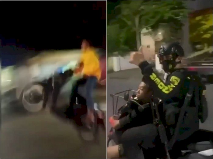 Video Pemuda yang Ugal-ugalan dan Freestyle di Jalan Raya, Berujung Diamankan Polisi