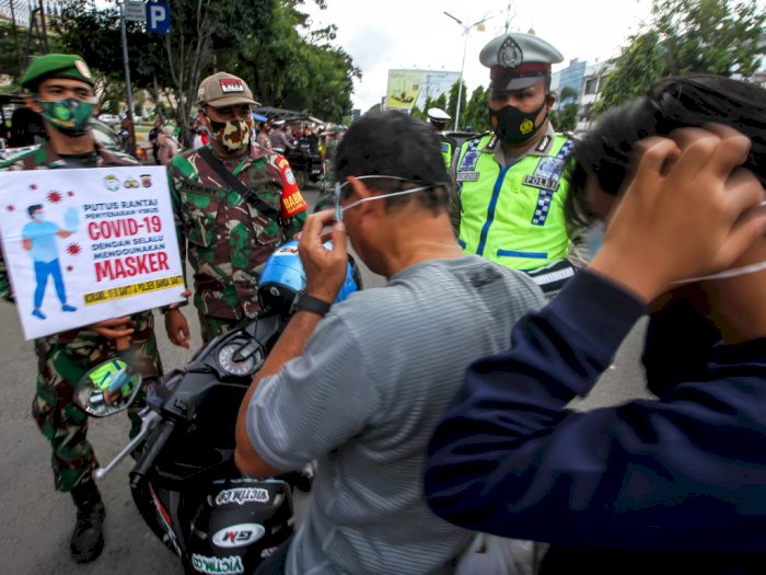 Selama Dua Pekan Terakhir, Kepatuhan Warga Aceh Pakai Masker Menurun 12 Persen