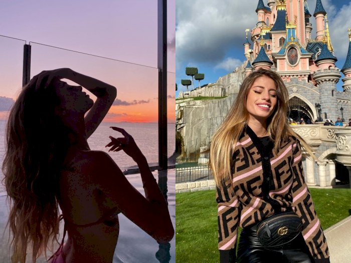 Intip Liburan Chiara Nasti, Model Cantik Italia yang Buat Neymar Jatuh Hati