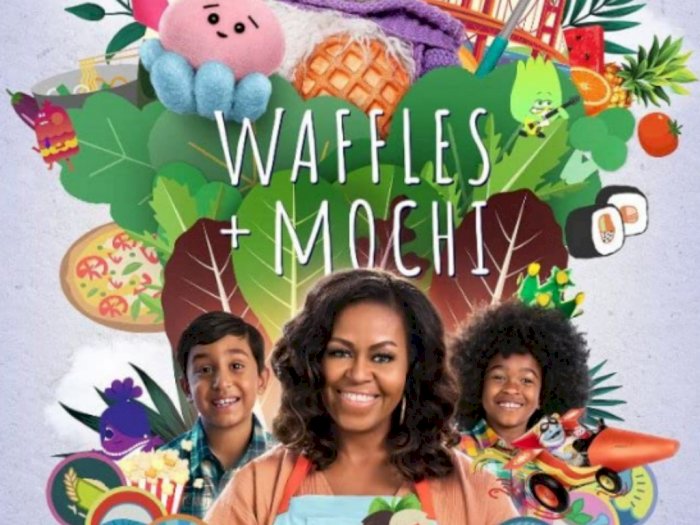 Michelle Obama akan Bintangi Serial Netflix Terbarunya, Berjudul 'Waffle + Mochi'